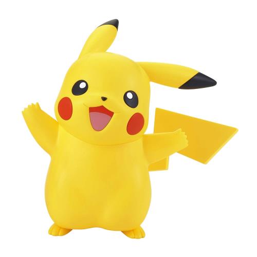 BANDAI SPIRITS(バンダイ スピリッツ) ポケモンプラモコレクション クイック!! 01 ピカチュウ 色分け済みプラモデル