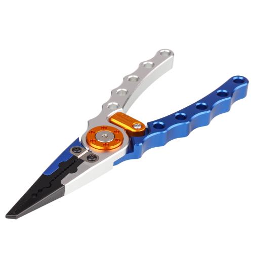 Booms Fishing フィッシングプライヤー 小型釣り用ペンチ スプリットリング外し ロック付き X01 針外し..