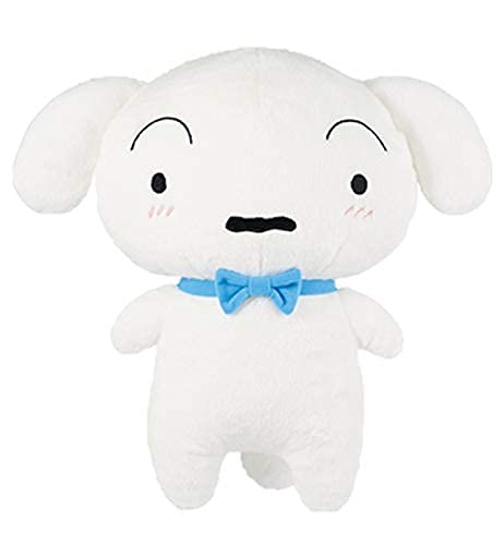 반다이(BANDAI) 크레용 신짱 시로 봉제인형 엄청나게 시로도 세련되게 하는 조 BIG 약 36 cm