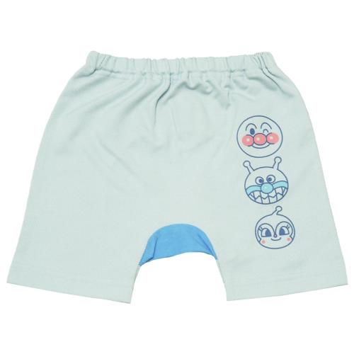 [バンダイ] スウェットパンツ jksa4514 アンパンマン 夏物 3キャラ 3分丈モンキーパンツ ベビー サックス