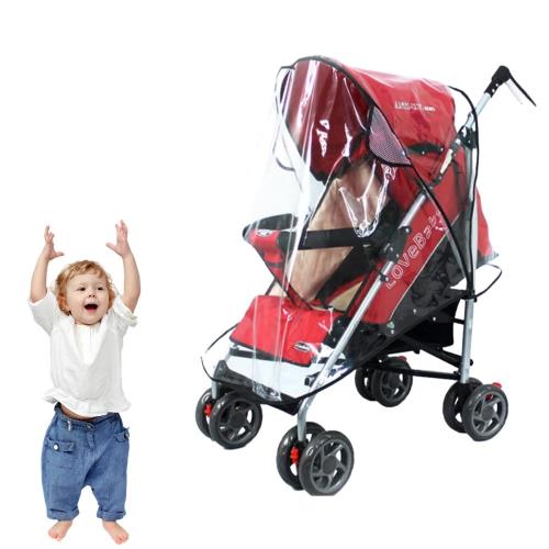 aninako ベビーカー レインカバー 1個 防水防風防塵 全面カバー 軽量折りたたみ 透明窓付き 通気性良好 簡単取り付け 新生児対応 汎用型 雨よけカバー あめよけ 花粉対策