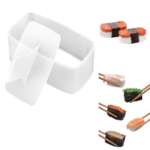 aninako 寿司型（すしがた） おにぎり 型 おにぎりメーカー 長方形 ライスボールメーカー おにぎりの型 寿司作りキット 反粘着性 無毒 簡単便利 飲食店 業務用 キッチン用品 家庭料理用 弁当 朝食 調理器具 自宅で寿司を作る