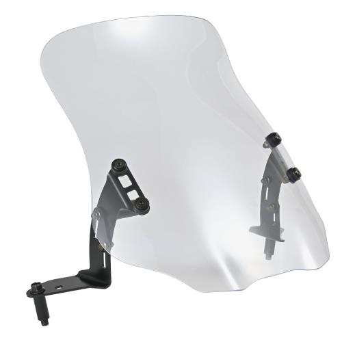 デイトナ(Daytona) バイク用 スクリーン クランプバー付き PCX/160(25)専用 ウインドシールド RSシリーズ ロング クリアー 62235