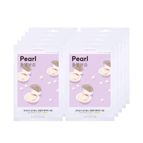 MISSHA(ミシャ) エアリーシートマスク(R) 10枚セット フェイスマスク (パール PL)