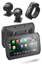 デイトナ(Daytona) Mio(ミオ) バイク スマートモニター ドラレコ 前後カメラ 駐車監視 CarPlay Android Auto対応 5.5インチ ディスプレイ SONY製STARVIS2搭載 防水 防塵 MK50 61612