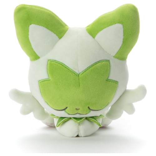 Pocket Monster - ポケットモンスター ポケモン すやすやフレンド ぬいぐるみS ニャオハ ぬいぐるみ幅約25cm