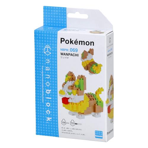 nanoblock カワダ ナノブロック ポケットモンスター ワンパチ NBPM_069 2
