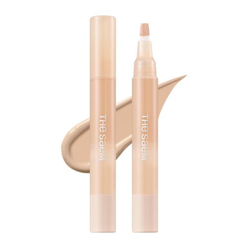 筆狀 - ザ セム(The Saem) 日本 カバーパーフェクション ペン コンシーラー 1.25 ライトベージュ 4ml 1262