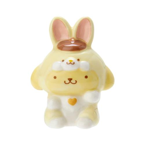 Other - サンリオ(SANRIO) サンリオ 福招きマスコット ポムポムプリン プリン POMPOMPURIN 陶器 フェアリーラビットデザインシリーズ キャラクター 4×2.2×3cm 713490 SANRIO