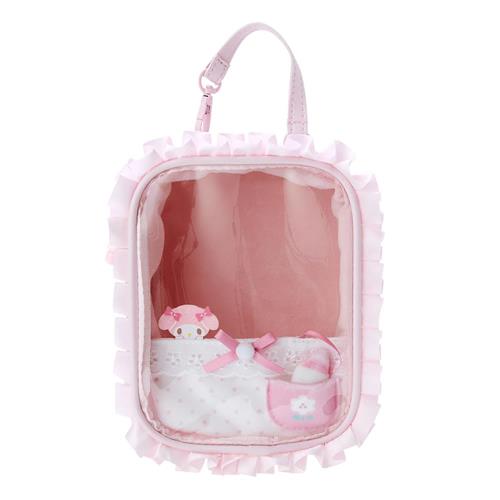 My Melody - サンリオ(SANRIO) サンリオ マイメロディ ぬいぐるみポーチエンジョイアイドル ベビー マイメロちゃん my melody 15.5×12×9cm キャラクター SANRIO 184446
