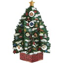 サンリオ クリスマスカード メッセージカード オーナメントが揺れるツリー グリーティングカード 海外輸送可 JX 58-3 SANRIO 524565
