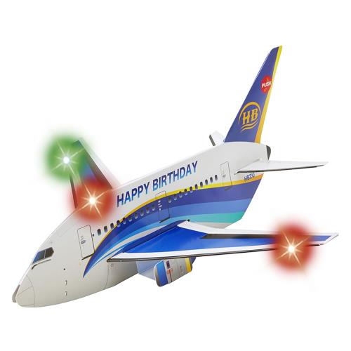 サンリオ メロディカード バースデーカード 飛行機 「HAPPY BIRTHDAY TO YOU」 グリーティングカード ..