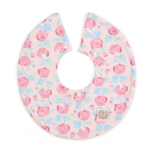 其它 - サンリオ(Sanrio Baby) スタイ ハローキティ キティちゃん hello kitty 30.5×29×0.3cm Sanrio Baby アパレル キャラクター 360度回転 綿100％ やわらかい 出産祝い オーガニックコットン サイズ調整可能 776386 SANRIO