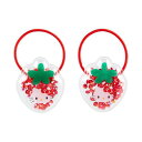 サンリオ(SANRIO) サンリオ キッズアクセサリー シャカシャカポニーテールホルダー2個セット ハローキティ キティちゃん hello kitty 3.5×3×0.7cm キャラクター 910040 SANRIO