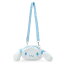 サンリオ(SANRIO) シナモロール フェイス形ポシェット水色デイズ シナモン Cinnamoroll 12.8×29.4×7.5c..