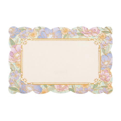 サンリオ(SANRIO) メッセージカード ミニカード 花総柄ブルー グリーティングカード 海外輸送可 MU159-3950491