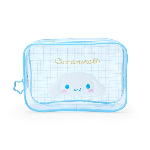 サンリオ(SANRIO) サンリオ シナモロール クリアポーチ ビニールポーチ シナモン Cinnamoroll 14×21×6cm キャラクター SANRIO 004090