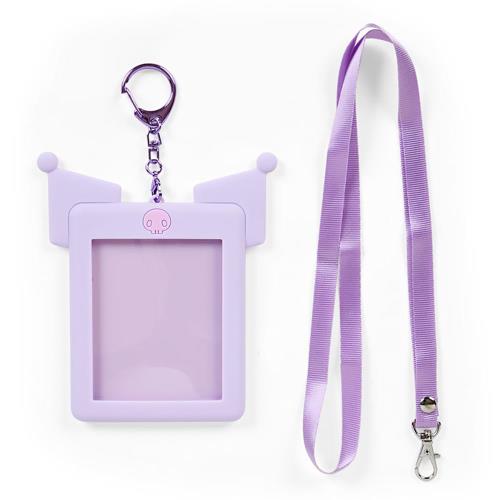 Character Wear - サンリオ(SANRIO) フレーム付きカード用ホルダーエンジョイアイドル クロミ クロミちゃん kuromi 12.3×10.7×0.8cm キャラクター 322628