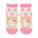 サンリオ(SANRIO) もこもこソックス ハローキティ ピンク 靴下 157040