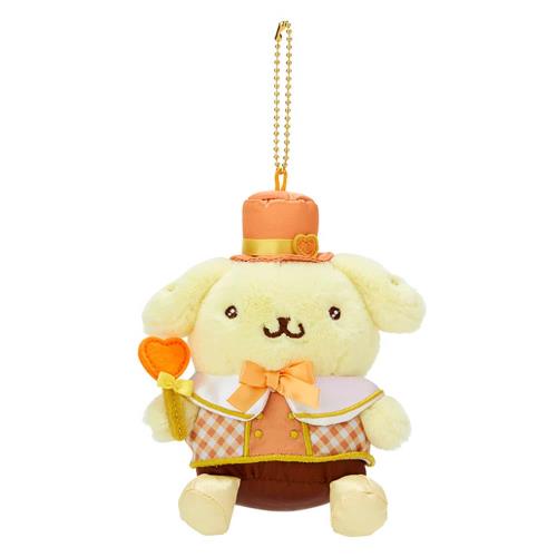 Character Wear - サンリオ(SANRIO) マスコットホルダー(もっと好きにさせちゃうぞ) ポムポムプリン 約幅12×奥行7×高さ14cm 494020