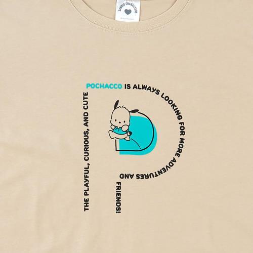 サンリオ(SANRIO) コットンTシャツ ポチャッコ ぽちゃこ pochacco キャラクター 129194