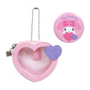 サンリオ(SANRIO) バッジ付きミニポーチキャラクター大賞第3弾 カラフルハートシリーズ マイメロディ マイメロちゃん my melody キャラクター 432741
