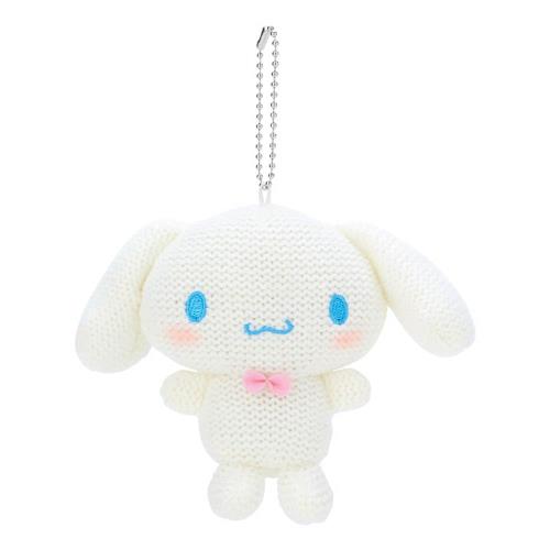 サンリオ(SANRIO) あみぐるみ風ニットマスコットホルダー シナモロール 約幅13×奥行6×高さ11cm 500119