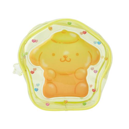 Character Wear - サンリオ(SANRIO) ポーチ(グミキャンディ)ポムポムプリン 約幅17.5×奥行8×高さ17cm 596744