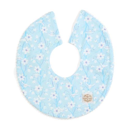 サンリオ(Sanrio Baby) スタイ シナモロール シナモン Cinnamoroll 30.5×29×0.3cm Sanrio Baby アパレル かわいい 男の子 女の子 360度回転 綿100％ やわらかい 出産祝い オーガニックコットン サイズ調整可能 776564 SANRIO