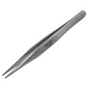 ホーザン(HOZAN) ピンセット(強力型) ツイーザー 厚肉、高耐久仕様 材質ステンレス 全長125mm 先端幅1.2mm P-892