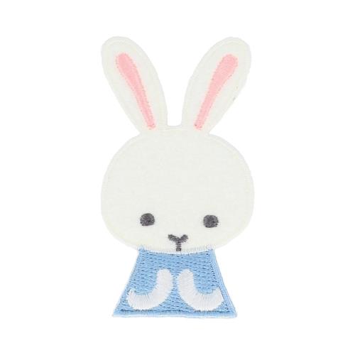 清原(KIYOHARA) puti de pome プティデポーム アップリケ ワッペン うさぎ 1枚入り 幅3.3cm×縦6.1cm PTM-416 3
