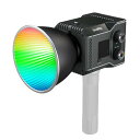 SmallRig RC 60C RGB LED ビデオライト 2500K-10000K 色温度、PD 急速充電対応、手動およびアプリ制御、移動中の撮影に最適、12 種類のライト効果付き、ライトエディション 4808
