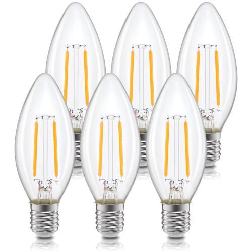 Tengyuan LEDŵ ǥꥢŵ E17 25W 2W C35 ŵ忧2700K ե ŵ 250lm...