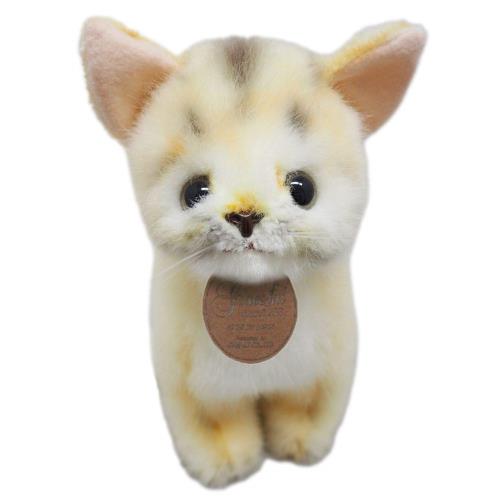 Rakuten - グレイスフル ネコ (日本製) おすわりアビシニアン ぬいぐるみ 全長20.5cm