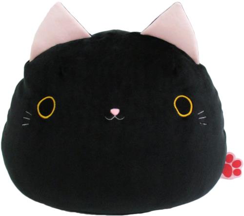 三英貿易 ねこだんご おもちクッション くろ(3)