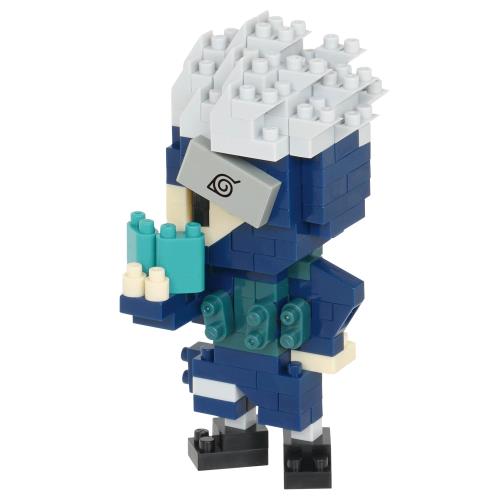 nanoblock カワダ(Kawada) ナノブロック NARUTO-ナルト- 疾風伝 はたけカカシ 180ピース 12才以上 NBCC_137