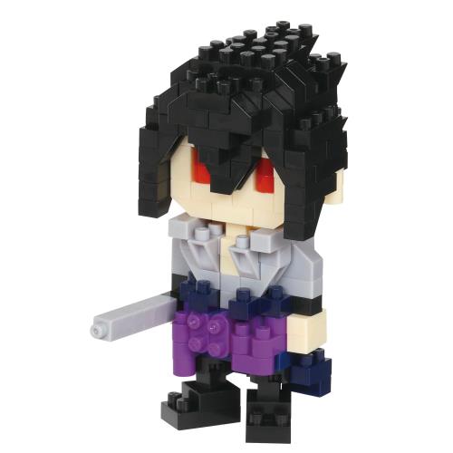 nanoblock カワダ(Kawada) ナノブロック NARUTO-ナルト- 疾風伝 うちはサスケ 200ピース 12才以上 NBCC_135