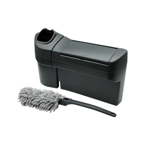 槌屋ヤック(Tsuchiya Yac) 車種専用品 トヨタ 40系 アルファード ヴェルファイア 専用 サイドBOXゴミ箱プラス 運転席用 ブラック 1.5L ..
