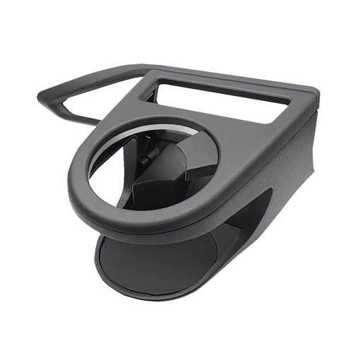 槌屋ヤック(Tsuchiya Yac) 車種専用品 スバル VN系 レヴォーグ 専用 エアコン ドリンクホルダー 運転席用 ブラック/シルバー SY-SB8