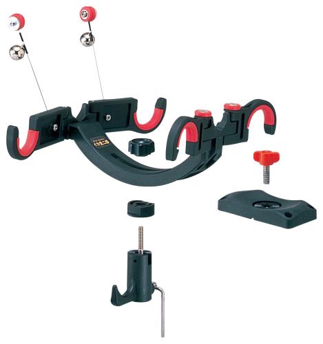 第一精工 ロッドホルダー 竿受け イカ受二郎 13015 ブラック