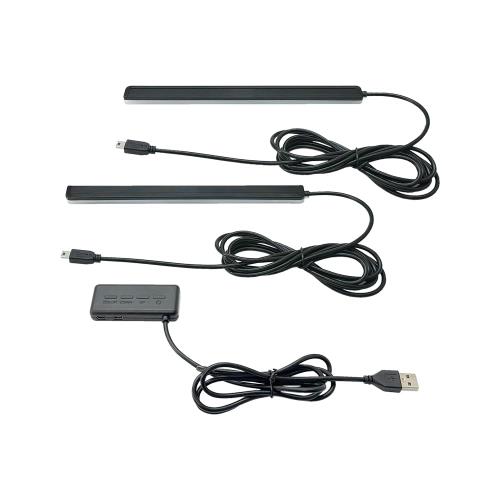 槌屋ヤック PF-413 レインボーフロアイルミ ロング 2ホンイリ