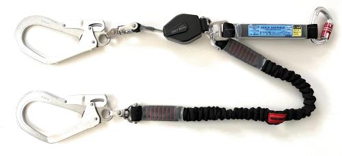 藤井電工 新規格 ハーネス用ツインランヤード コルトリトラ ノビロンランヤード 小型・軽量 THL-CRNV93..