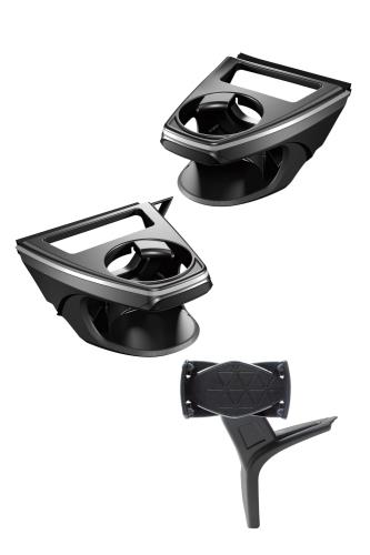 槌屋ヤック(Tsuchiya Yac) 車種専用品 トヨタ 50系 RAV4専用 エアコン ドリンクホルダー 運転席用 助手席用 スマートフォン ホルダー SY-RA1 SY-RA2 SY-RA4