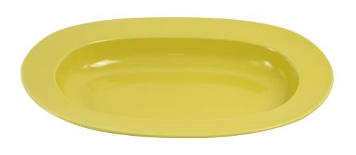 西海陶器(Saikaitoki) 波佐見焼 「 essence(エッセンス) 」 oval パスタプレート 直径27cm イエロー 14463