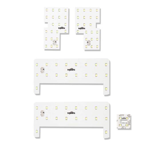 YOURS(ユアーズ) トヨタ ノア ヴォクシー NOAH VOXY 70系 Aセット (減光調整付き) 通常ランプ車 LED ルームランプセット 専用設計 (専用工具付) led-rmlmp-70tp-noah-voxy-n [2] M