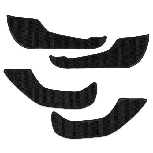 楽天FIDELAYOURS（ユアーズ）, ZR-V 専用 ドアトリムガード前後4枚セット[レザー調/ブラック]キックガード デザイン 縫製 日本製 ZRV 傷 汚れ 防止 カスタム インパネカバー 保護 プロテクター コンソール y607-050leatherblack [5] S