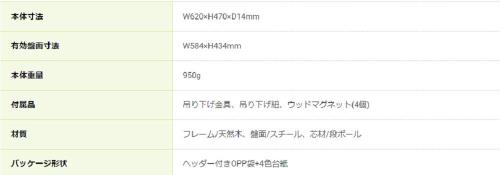 �ʥ��Х䥷 ���åɥ������塼��ܡ��� W620��H470mm SBM-E6247