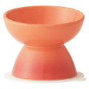 スケーター (skater) 小型犬用 食器 陶磁器製 ペット餌入れ マット付 オレンジ CHOB2