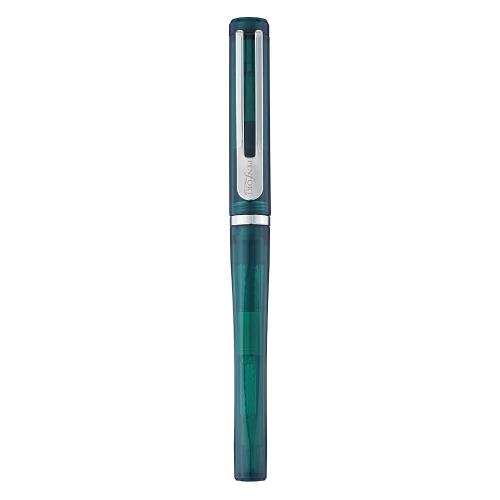 ナカバヤシ,TACCIA ファセット万年筆 クリアグリーン ペン先サイズ F TPF-001-CG-F