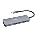 バーベイタム(Verbatim) PD急速充電対応 USB Type-Cハブ 8 in 1 最大85W USB Power Delivery 対応 USB-Cポート 4K出力対応(60Hz) 5GbpsデータHDMI 8K(30Hz) HDMI 4K(30Hz) USB-A 3.0 ×3 SD (3.0) Micro SD (3.0) 32151